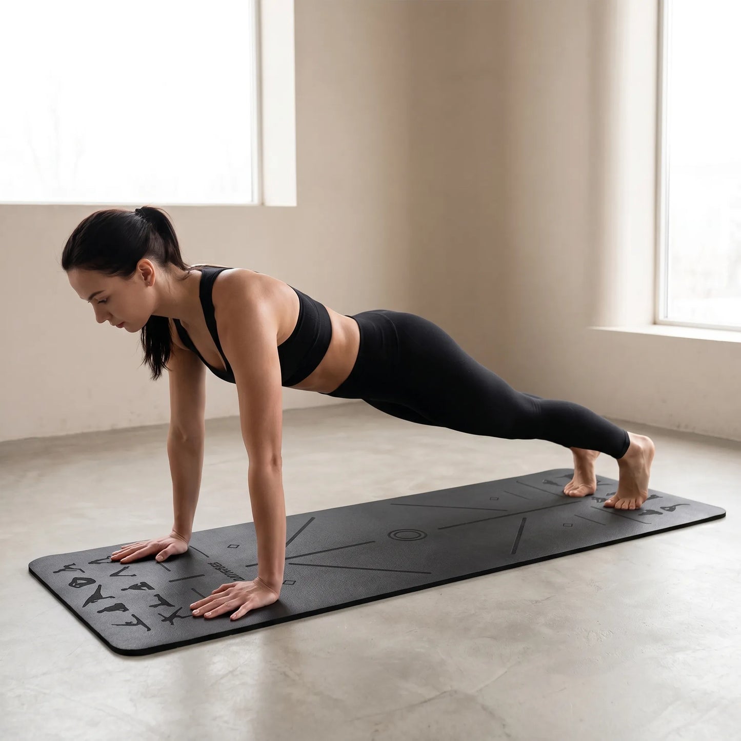 Pilates Alignment Yoga Mat